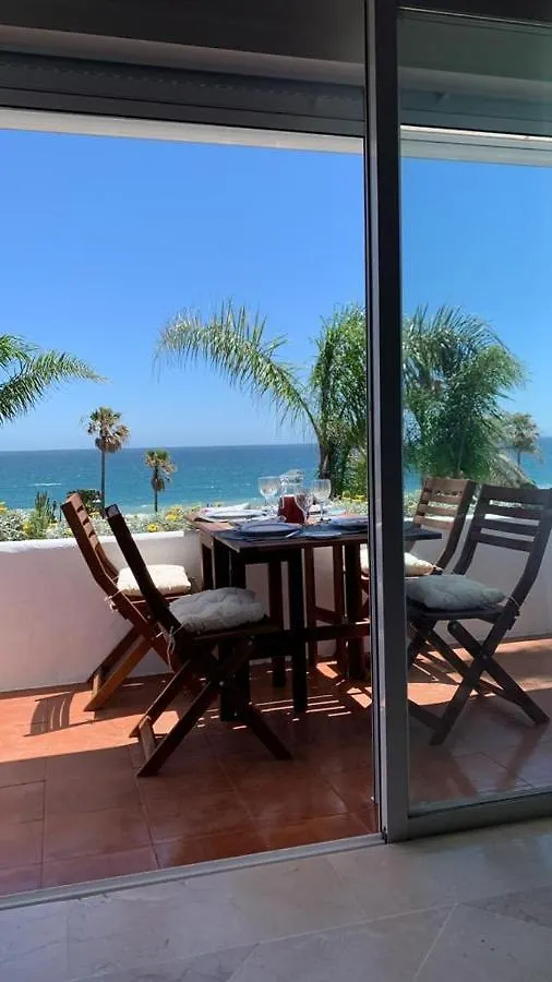 Lägenhet Espectacular Apartamento Primera Linea De Playa - Golf Estepona